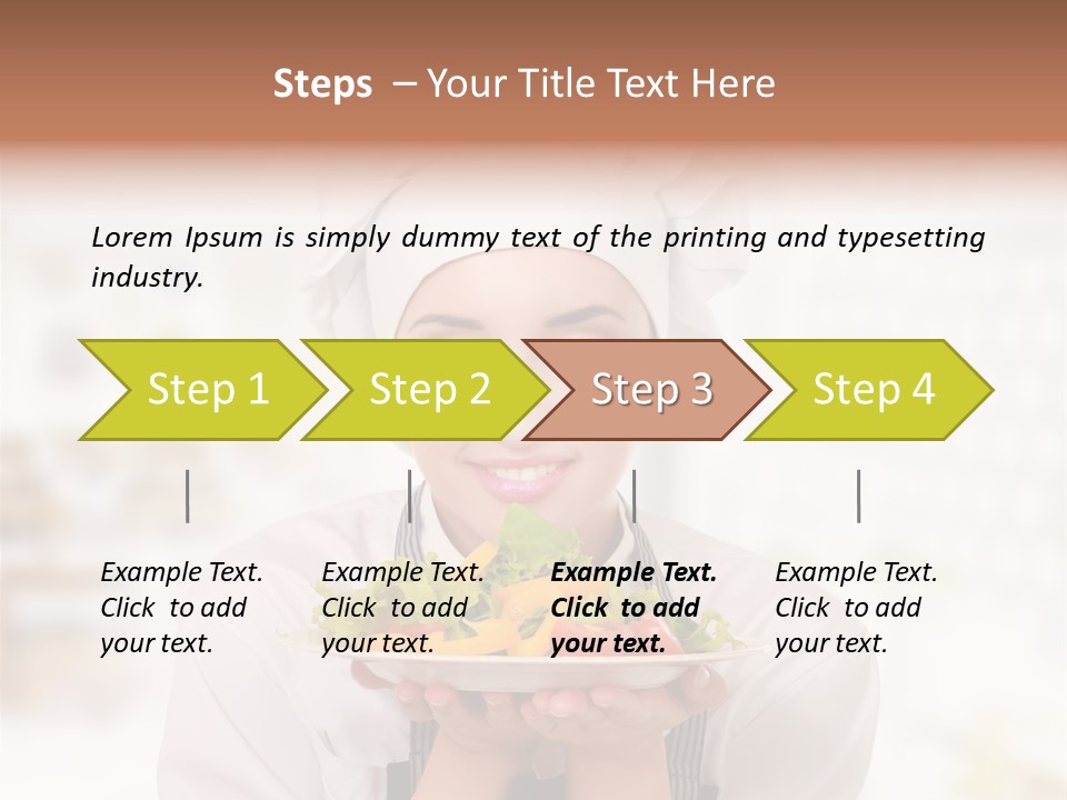 Line Break Form PowerPoint Template