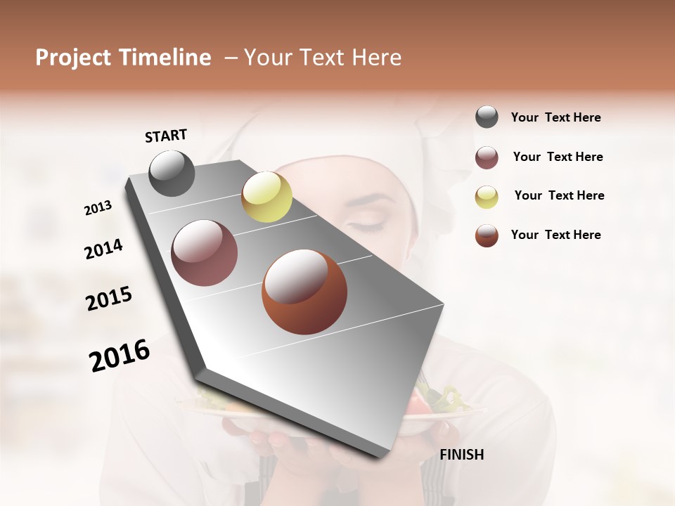 Line Break Form PowerPoint Template