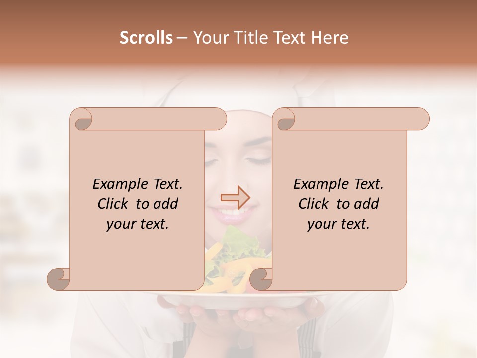 Line Break Form PowerPoint Template