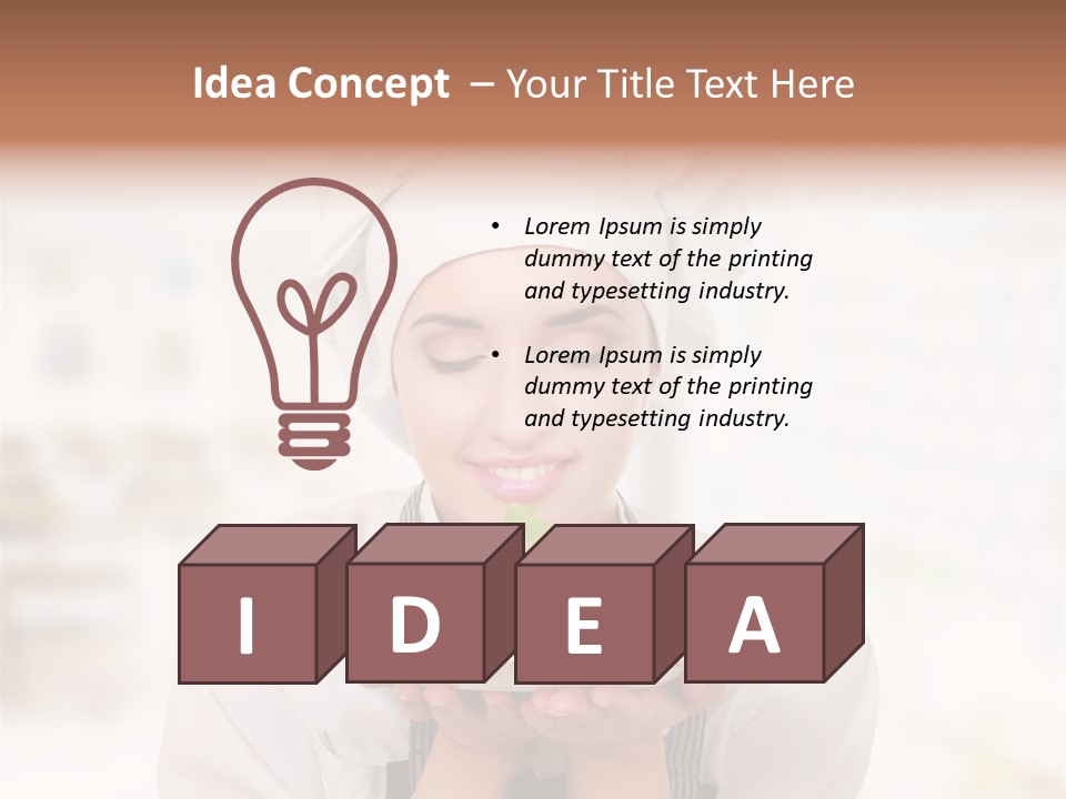 Line Break Form PowerPoint Template