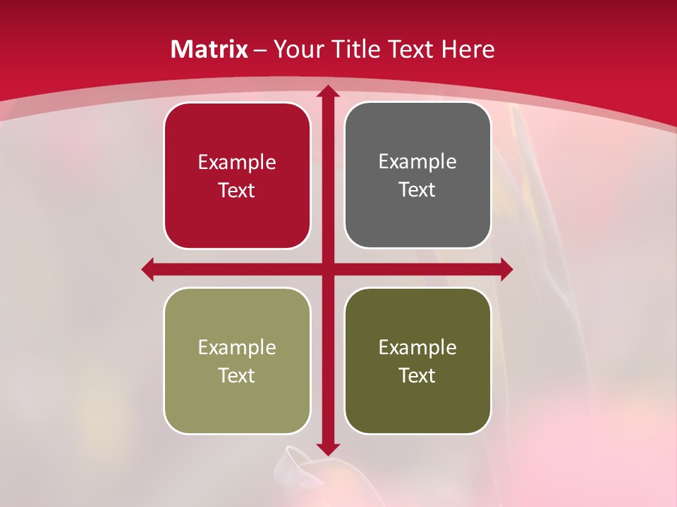 Outdoors Background Pink PowerPoint Template