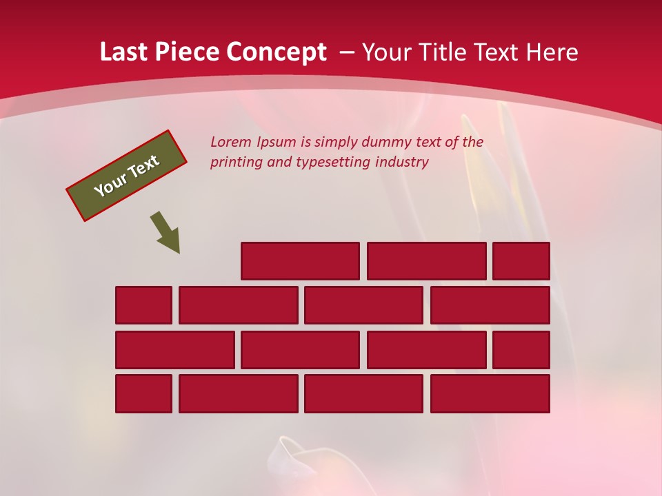 Outdoors Background Pink PowerPoint Template