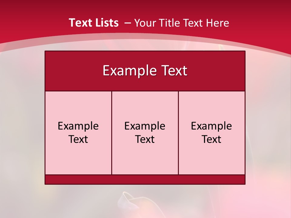 Outdoors Background Pink PowerPoint Template