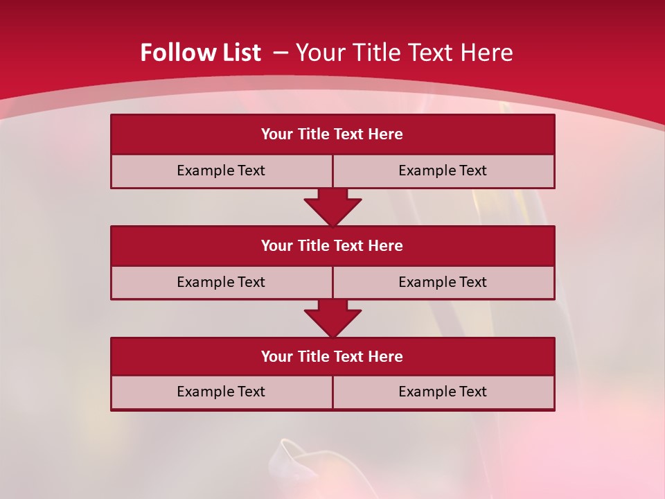 Outdoors Background Pink PowerPoint Template