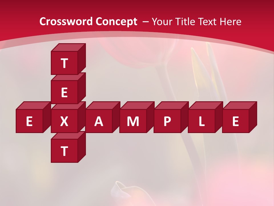 Outdoors Background Pink PowerPoint Template