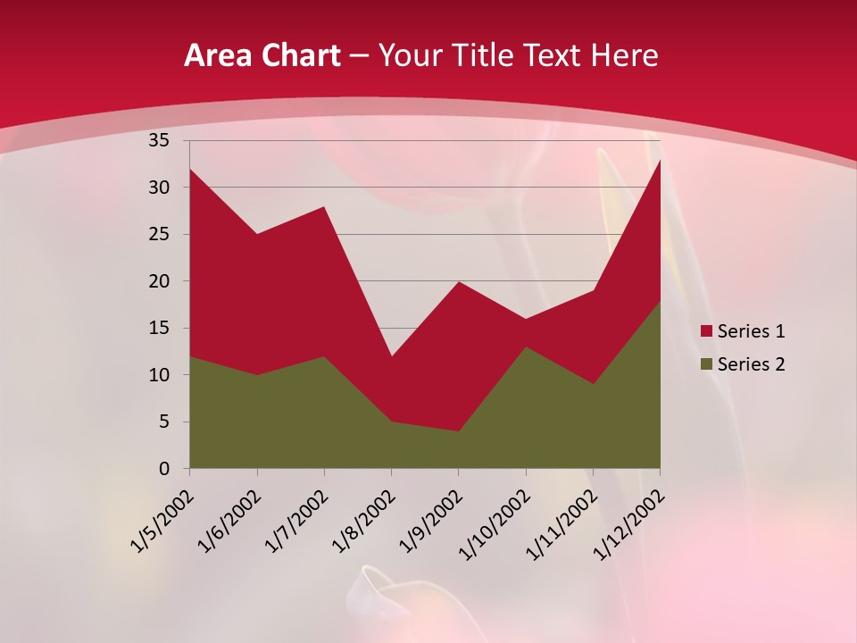 Outdoors Background Pink PowerPoint Template