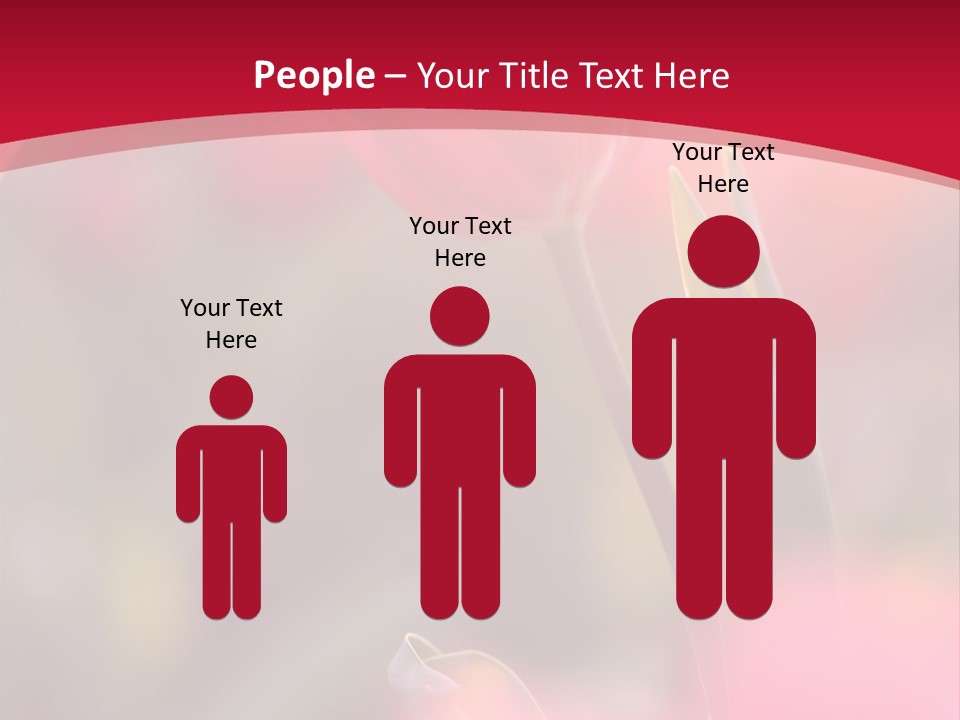 Outdoors Background Pink PowerPoint Template