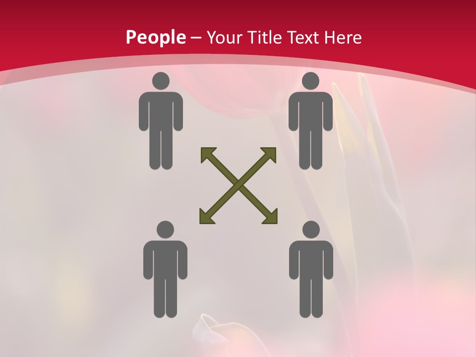 Outdoors Background Pink PowerPoint Template