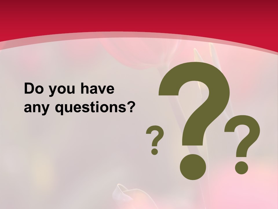 Outdoors Background Pink PowerPoint Template