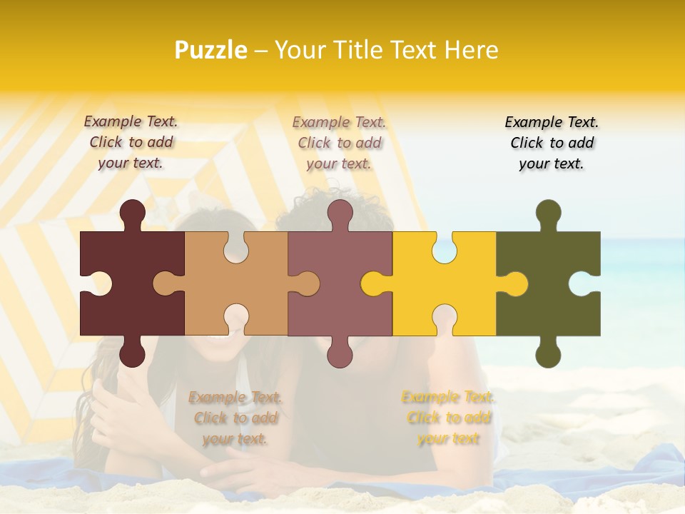 Outdoor Modern Dating PowerPoint Template