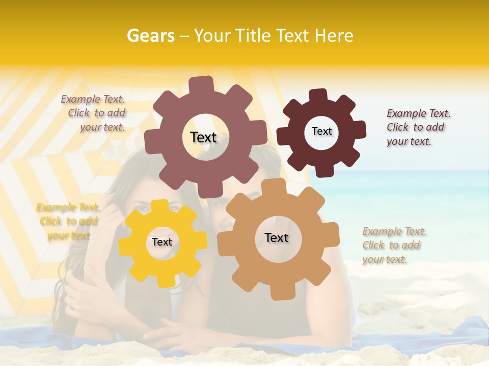 Outdoor Modern Dating PowerPoint Template