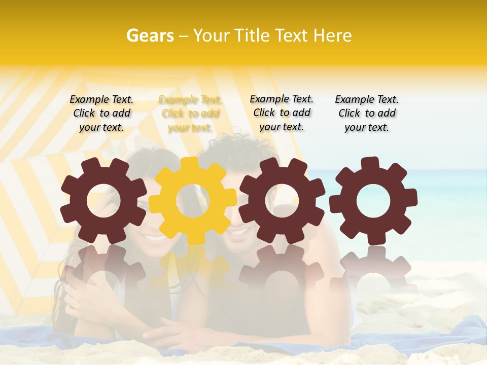 Outdoor Modern Dating PowerPoint Template