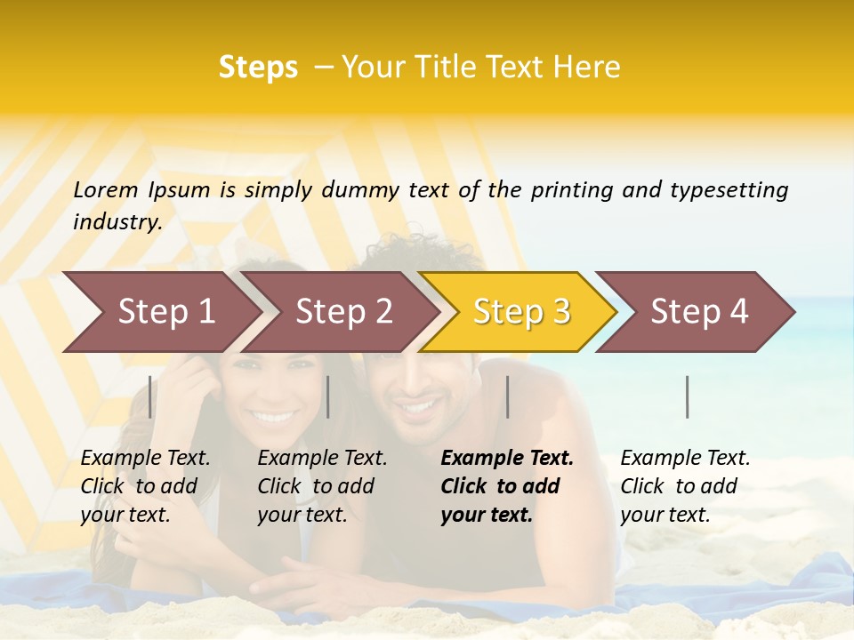 Outdoor Modern Dating PowerPoint Template