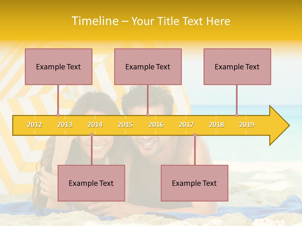 Outdoor Modern Dating PowerPoint Template