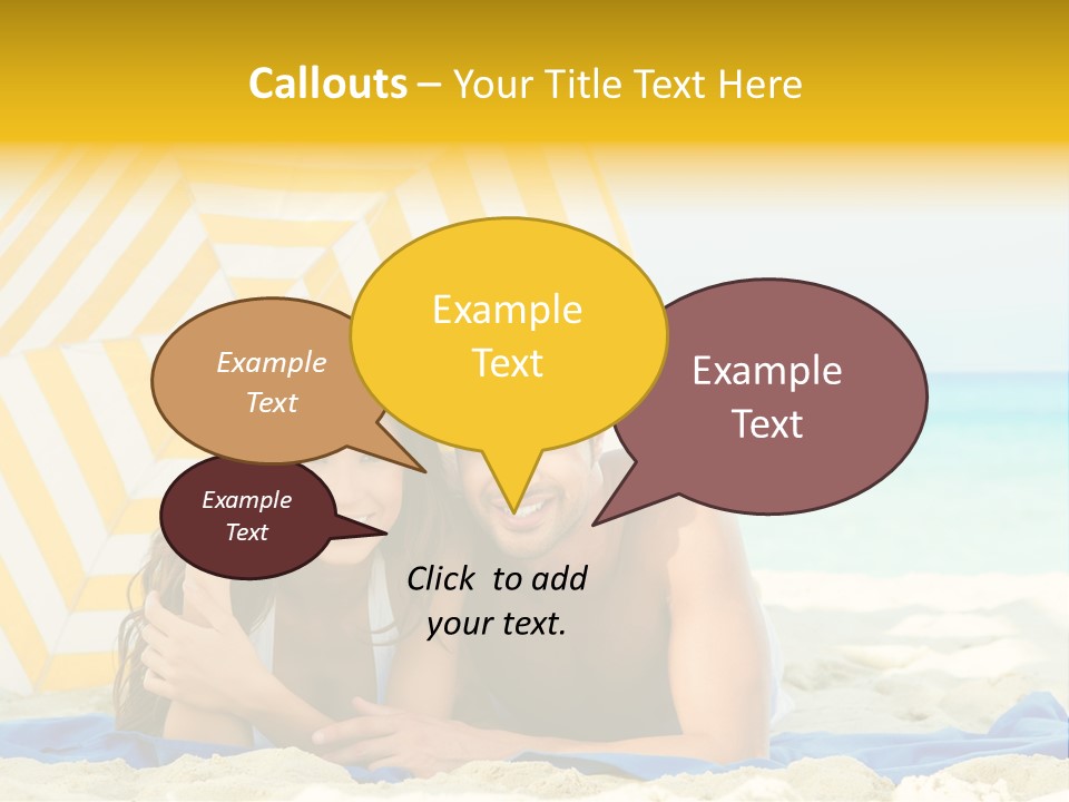 Outdoor Modern Dating PowerPoint Template