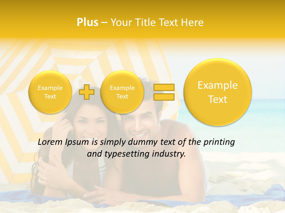 Outdoor Modern Dating PowerPoint Template