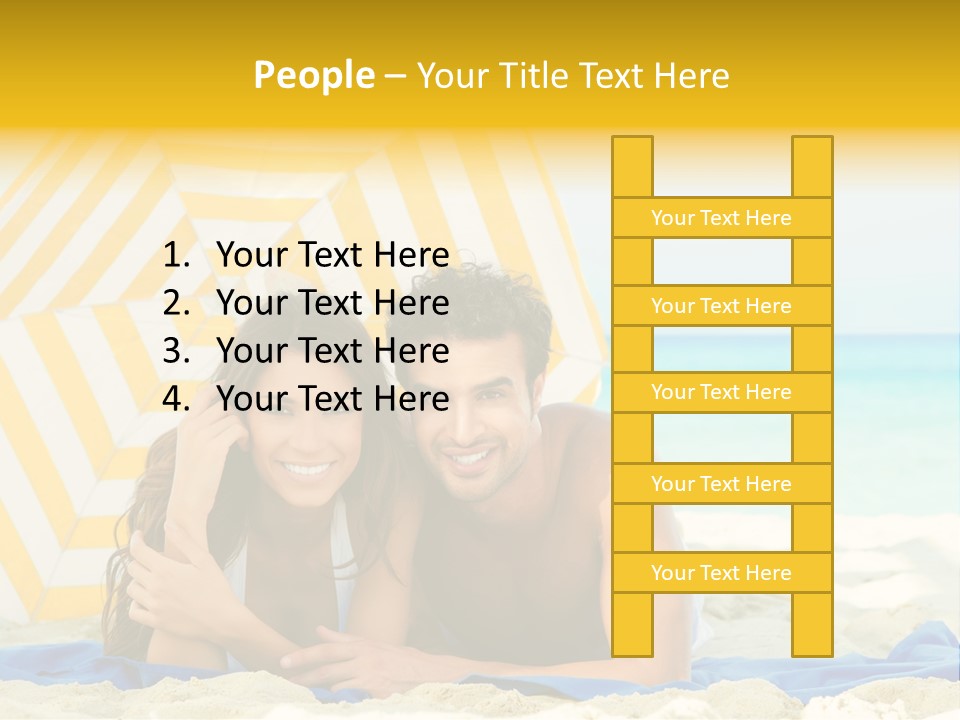 Outdoor Modern Dating PowerPoint Template