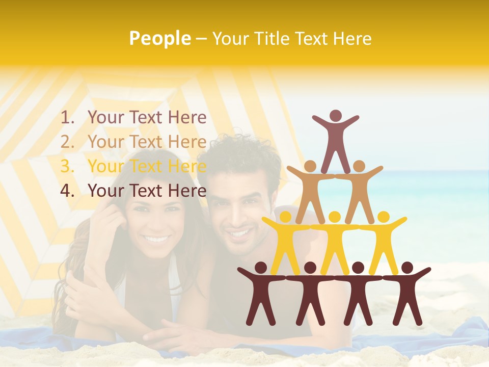 Outdoor Modern Dating PowerPoint Template