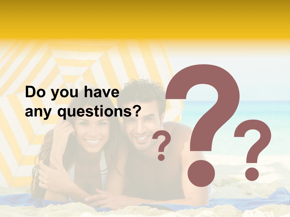 Outdoor Modern Dating PowerPoint Template