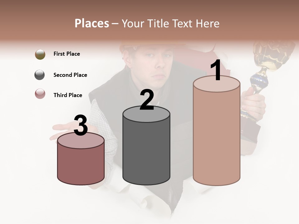 Hand  Male PowerPoint Template