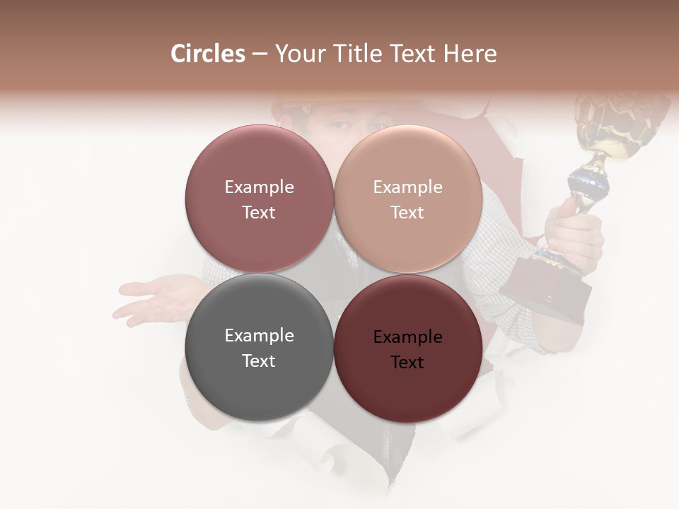 Hand  Male PowerPoint Template