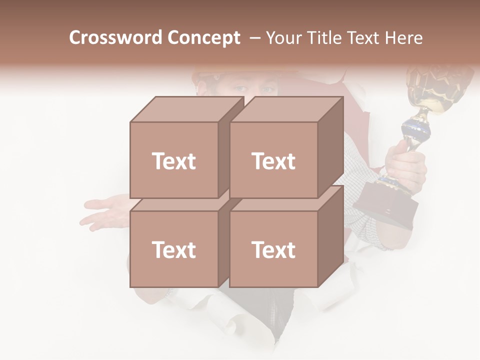 Hand  Male PowerPoint Template