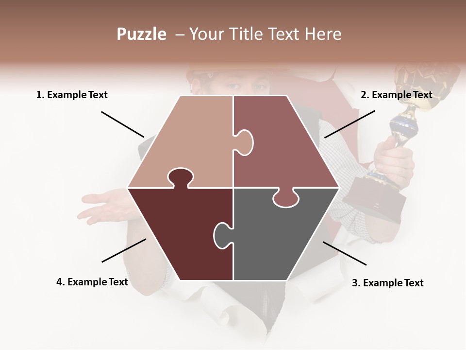 Hand  Male PowerPoint Template