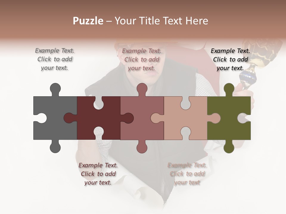 Hand  Male PowerPoint Template