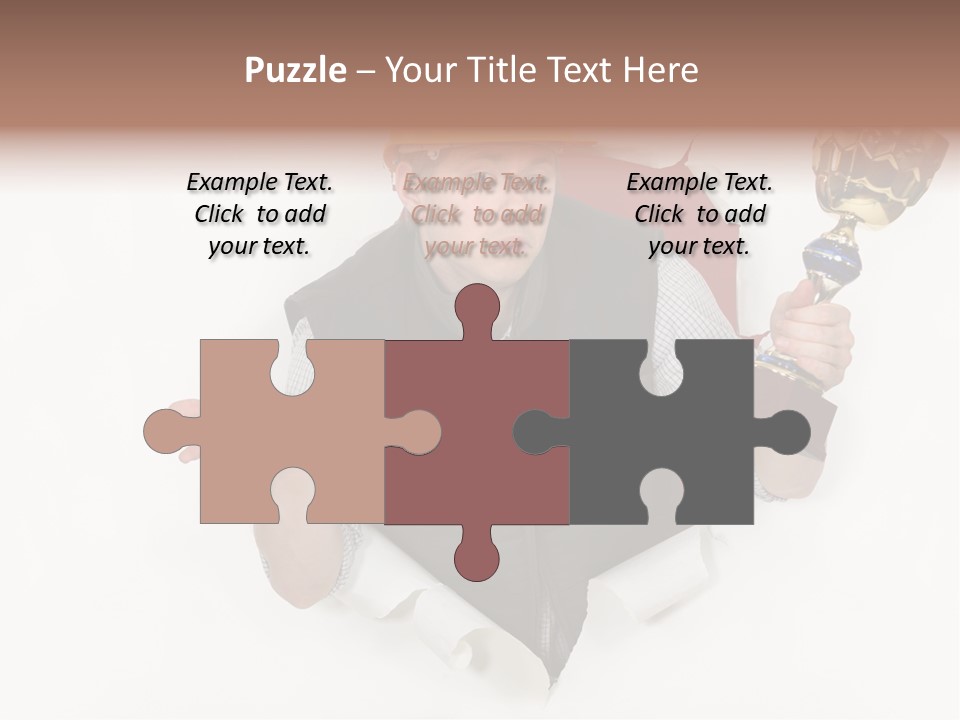 Hand  Male PowerPoint Template