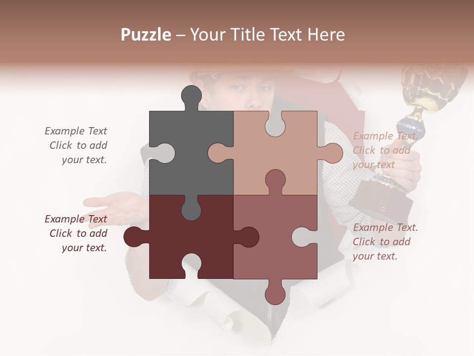 Hand  Male PowerPoint Template