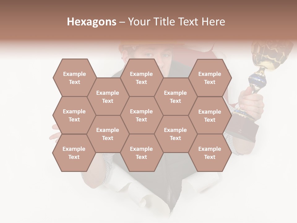 Hand  Male PowerPoint Template