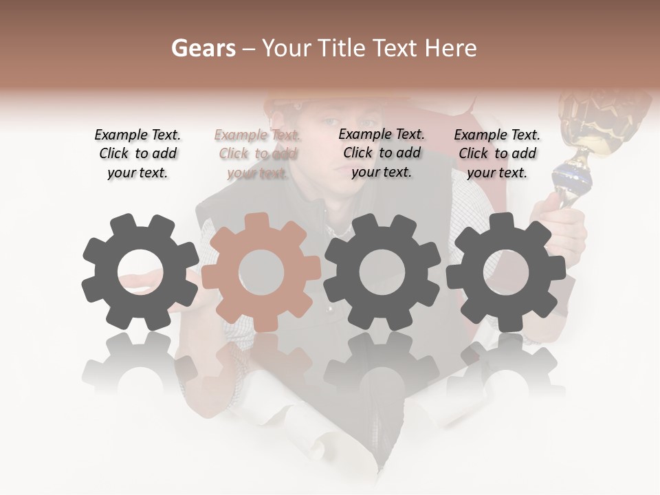 Hand  Male PowerPoint Template