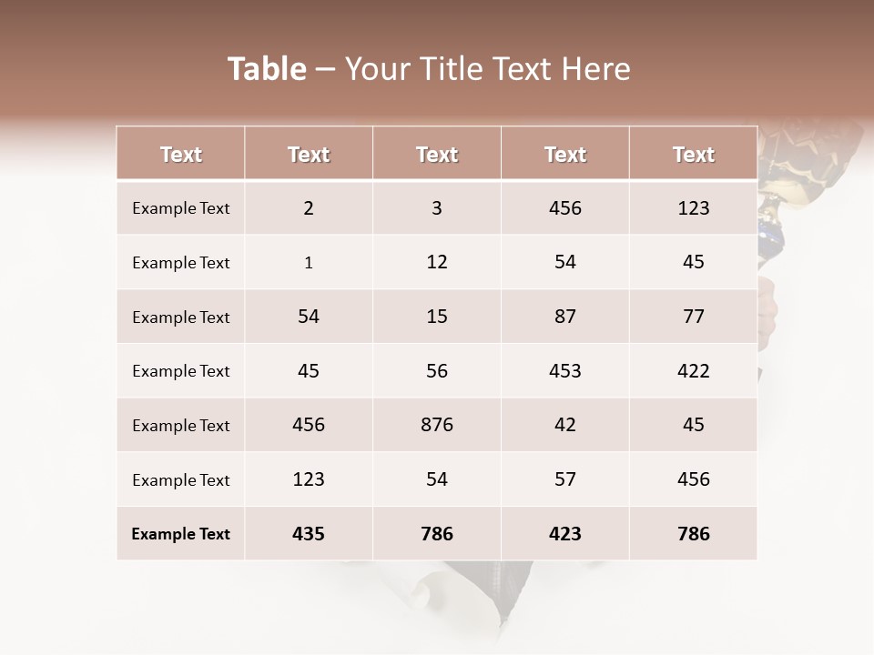 Hand  Male PowerPoint Template