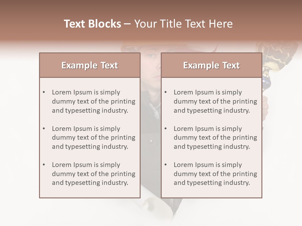 Hand  Male PowerPoint Template