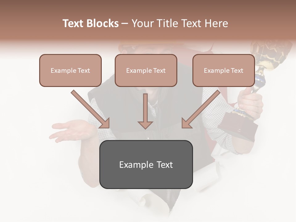 Hand  Male PowerPoint Template