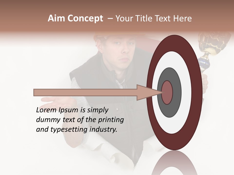 Hand  Male PowerPoint Template