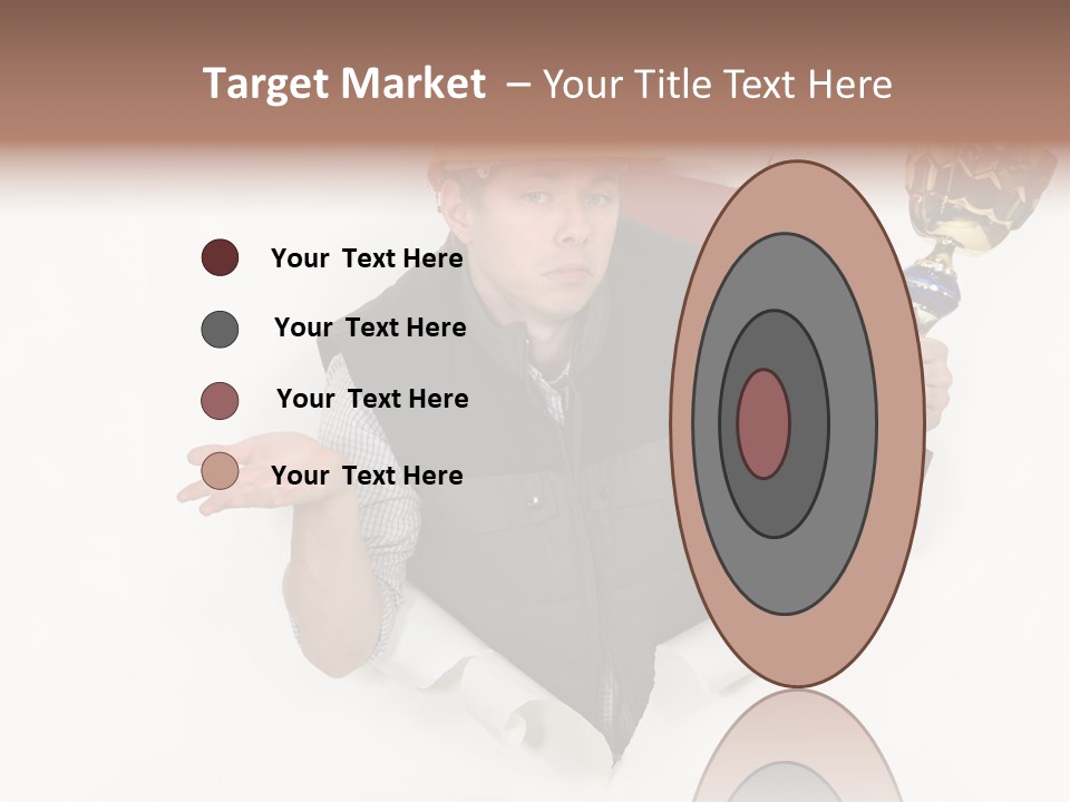 Hand  Male PowerPoint Template