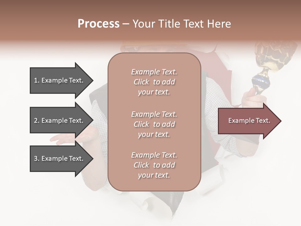 Hand  Male PowerPoint Template