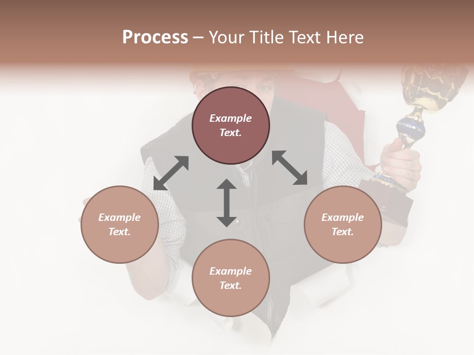 Hand  Male PowerPoint Template