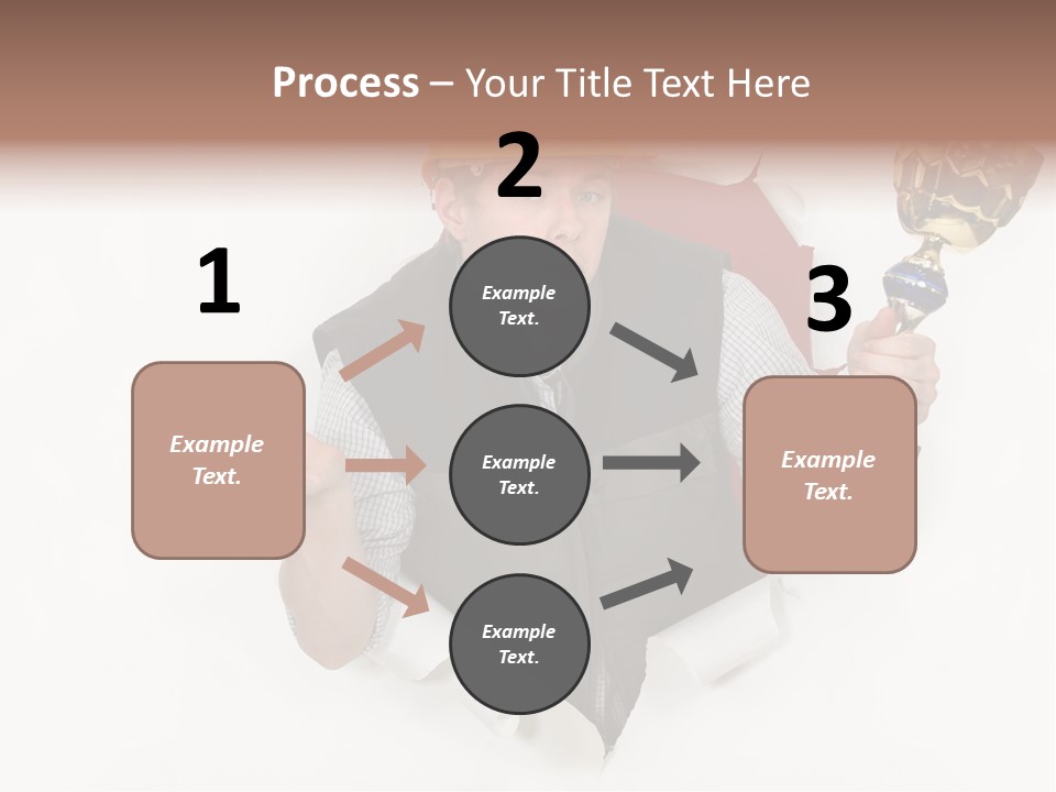 Hand  Male PowerPoint Template