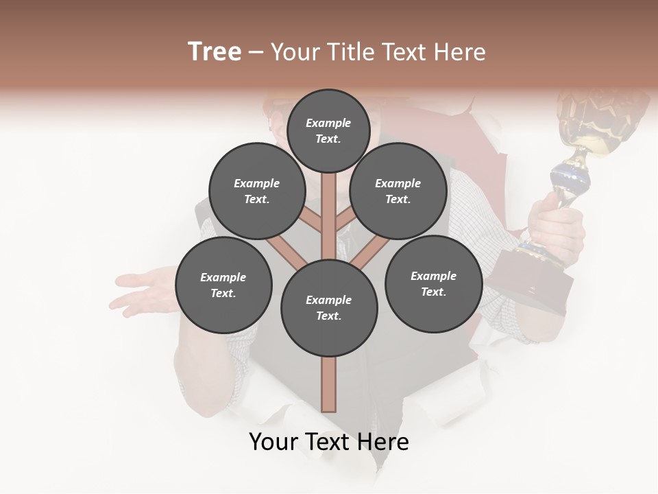 Hand  Male PowerPoint Template