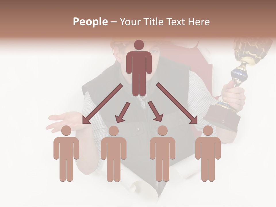 Hand  Male PowerPoint Template