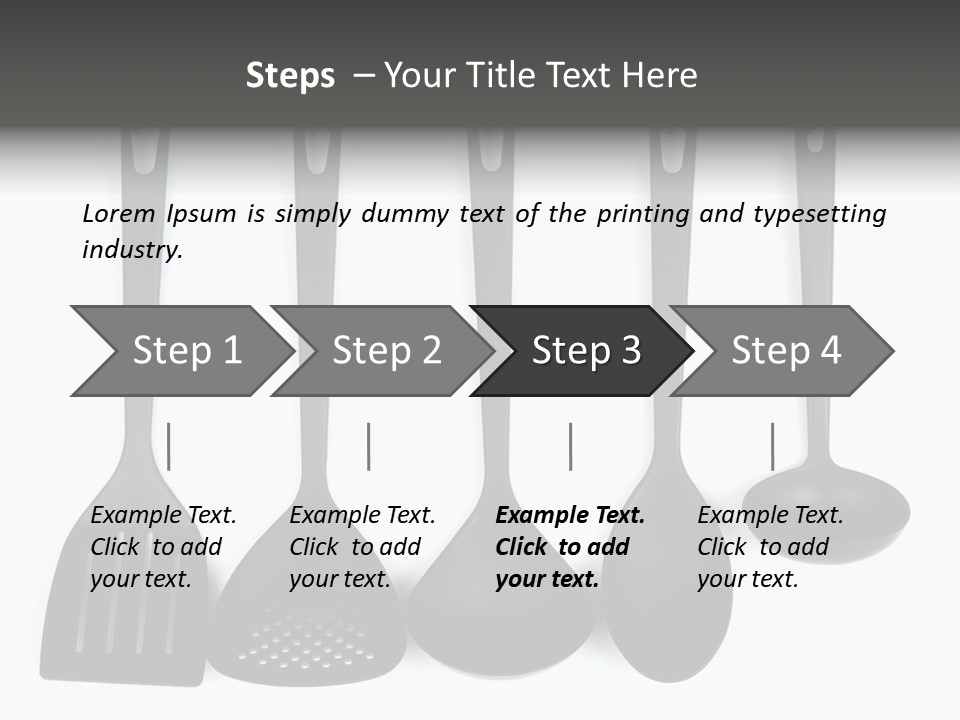 Useful Spatula Tool PowerPoint Template