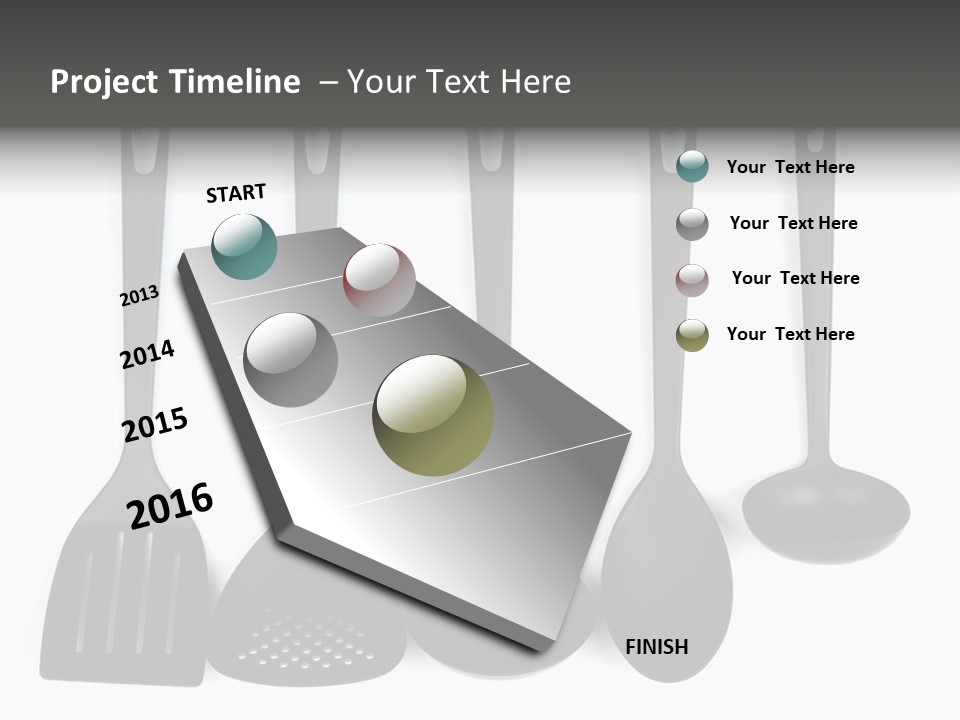 Useful Spatula Tool PowerPoint Template