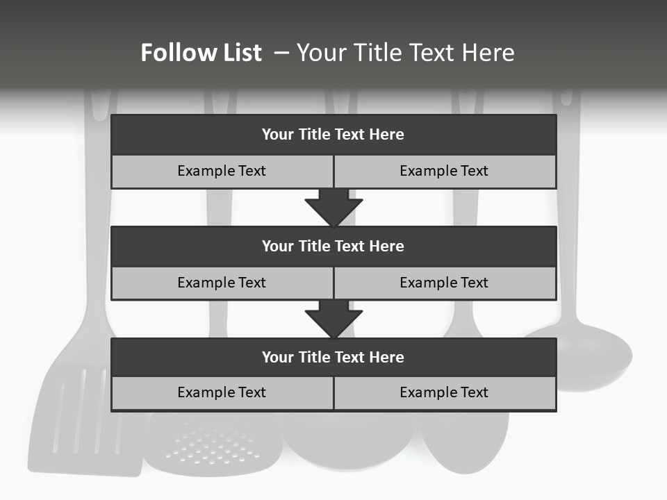 Useful Spatula Tool PowerPoint Template