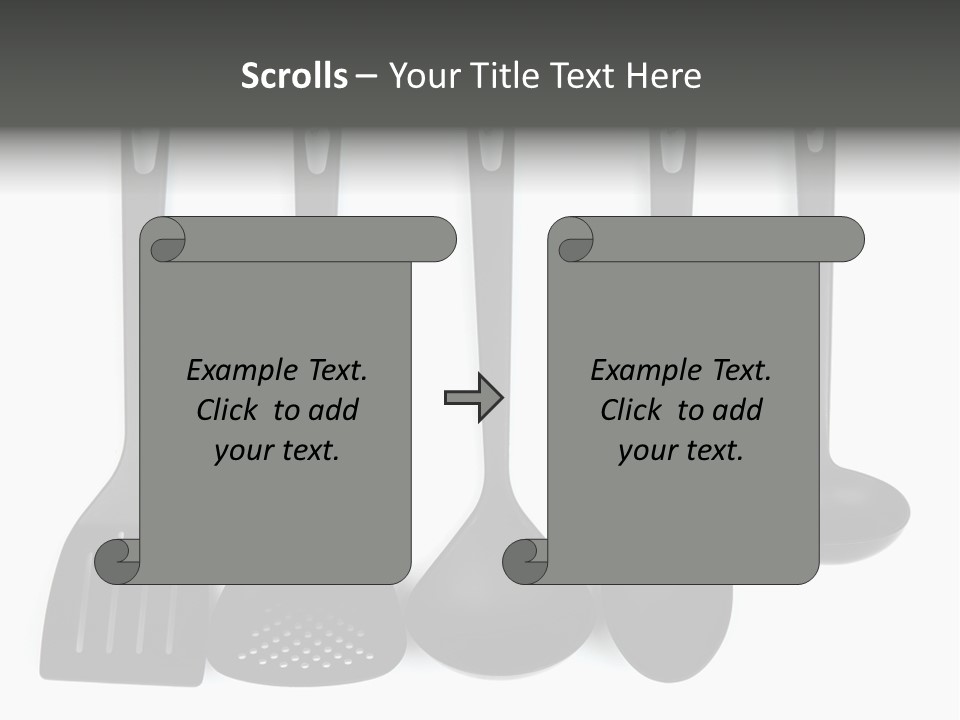 Useful Spatula Tool PowerPoint Template