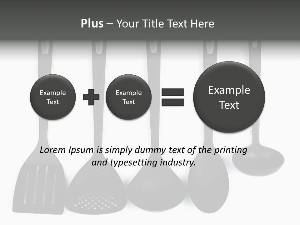 Useful Spatula Tool PowerPoint Template