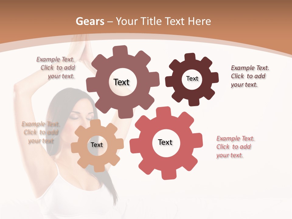 Prenatal Sitting Happy PowerPoint Template