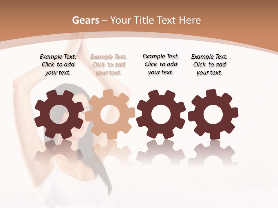 Prenatal Sitting Happy PowerPoint Template