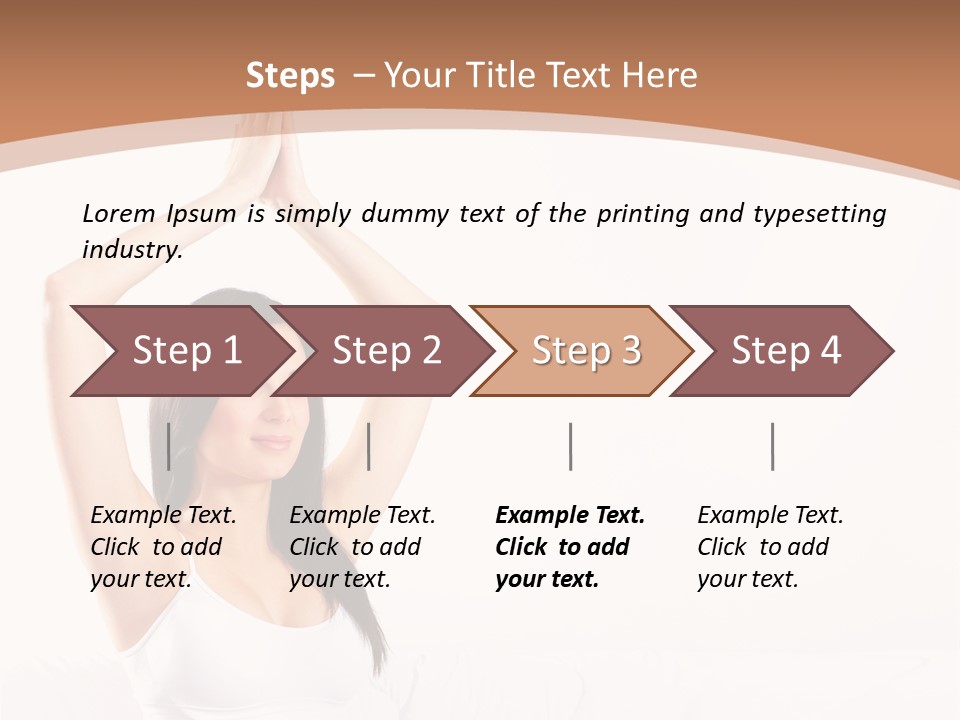 Prenatal Sitting Happy PowerPoint Template
